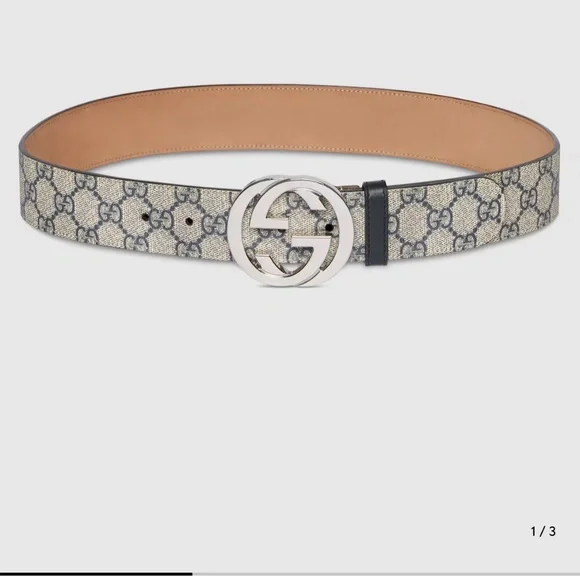 GG Supreme belt with G buckle - Picture 4 of 4